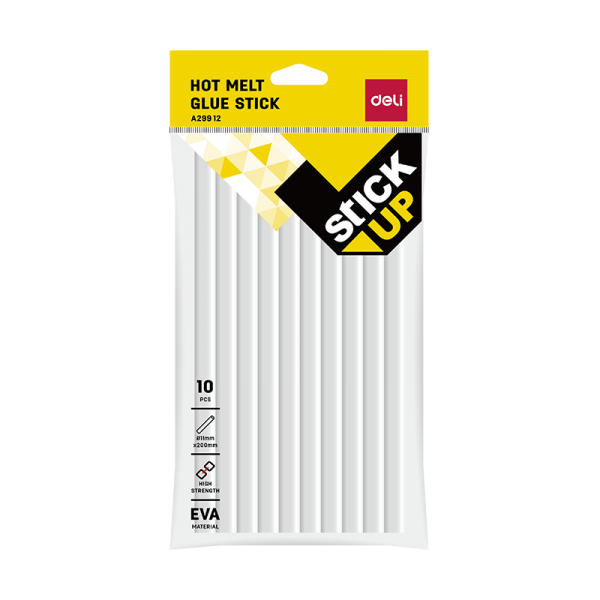 Deli Ράβδοι Σιλικόνης Glue Sticks 11x200mm 10Τ (ΕA29912)