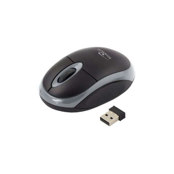 Esperanza Ποντίκι Aσύρματο USB Titanum σε Μαύρο/Γκρι (TM116E)