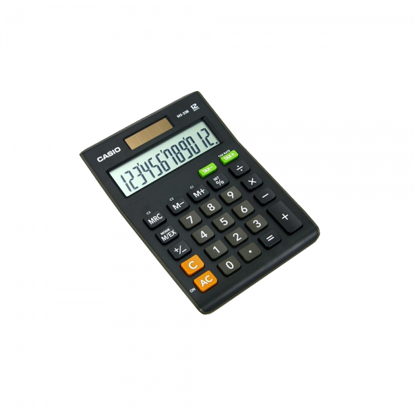 Casio Αριθμομηχανή 12 Ψηφίων 103x145mm (MS-20B)