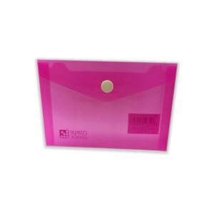 Orna Office Διάφανος Φάκελος με Κουμπί A7/13.3x9.5cm σε 5 Νέον Χρώματα